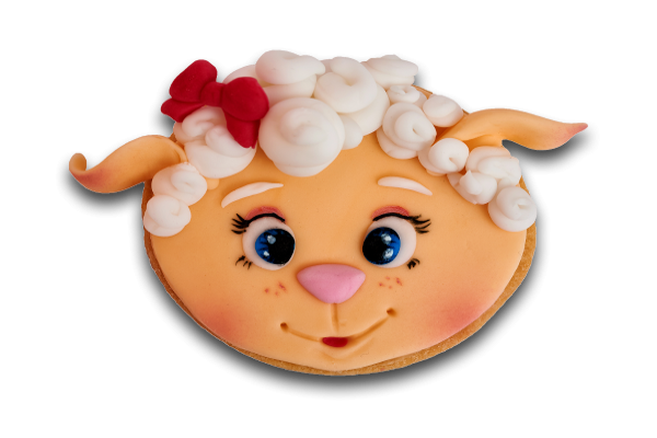 декорирана бисквитка