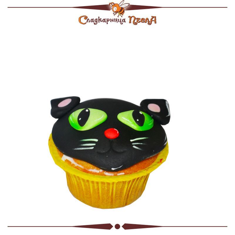 Мъфин Хелоуин Коте