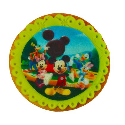 Фото бисквитка Мики Маус