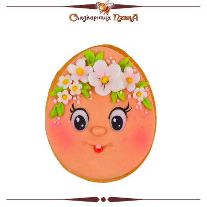 Бисквитка яйце личице