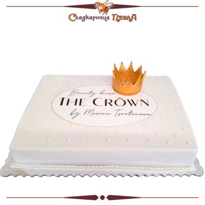 Корпоративна декорирана торта 09