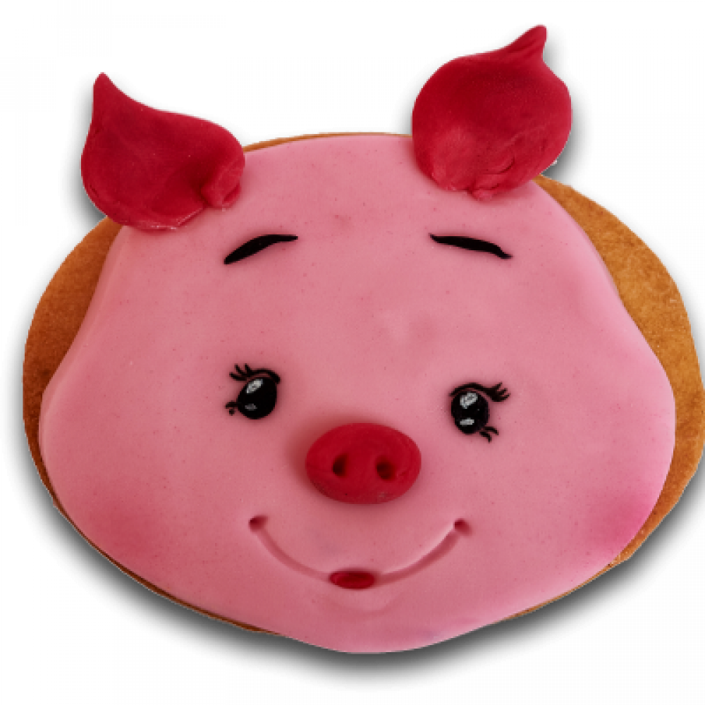 Декорирана бисквитка Прасчо