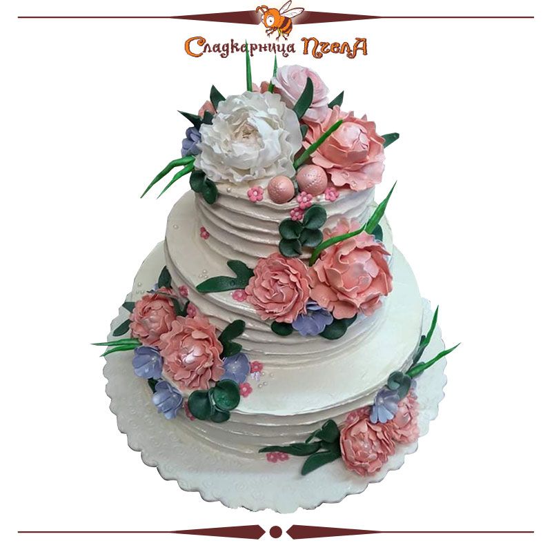 Сватбени Божури DE044