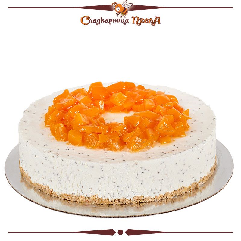 Торта Чиа с праскови