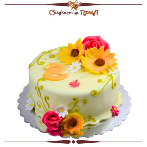 Торта 8 март ''Цветна градина'
