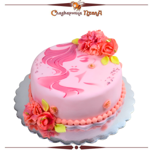 Торта 8 март ''Розова дама'